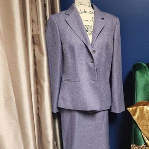 Lilac suit jacket and skirt